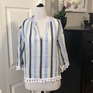 Vince Camuto Gauze Top